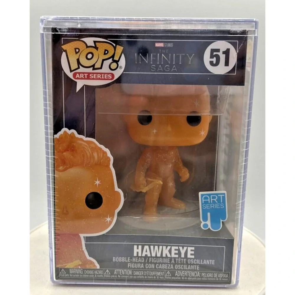 Funko Pop!‎ Marvel Infinity Saga Hawkeye Art Series in Hard Case #51 F8